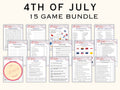 15 Printable 4th of July Games