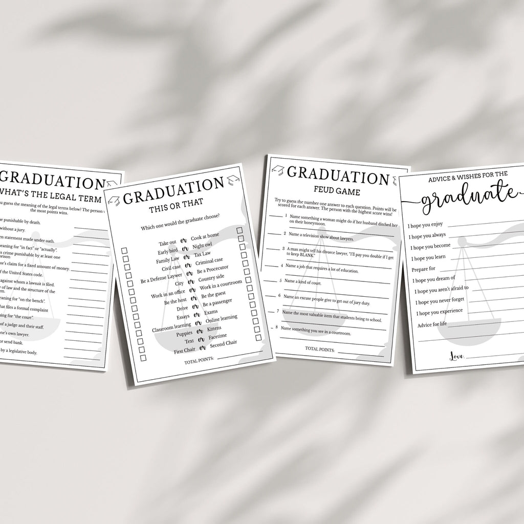 Law School Graduation | 12 Game Bundle