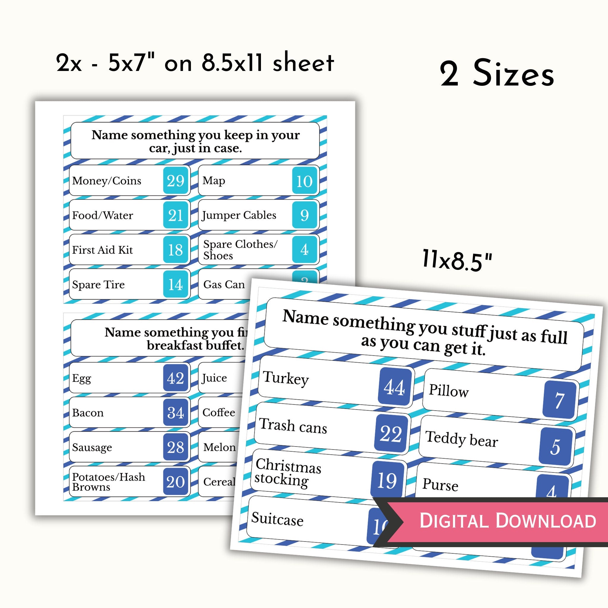 Family Reunion Trivia Feud