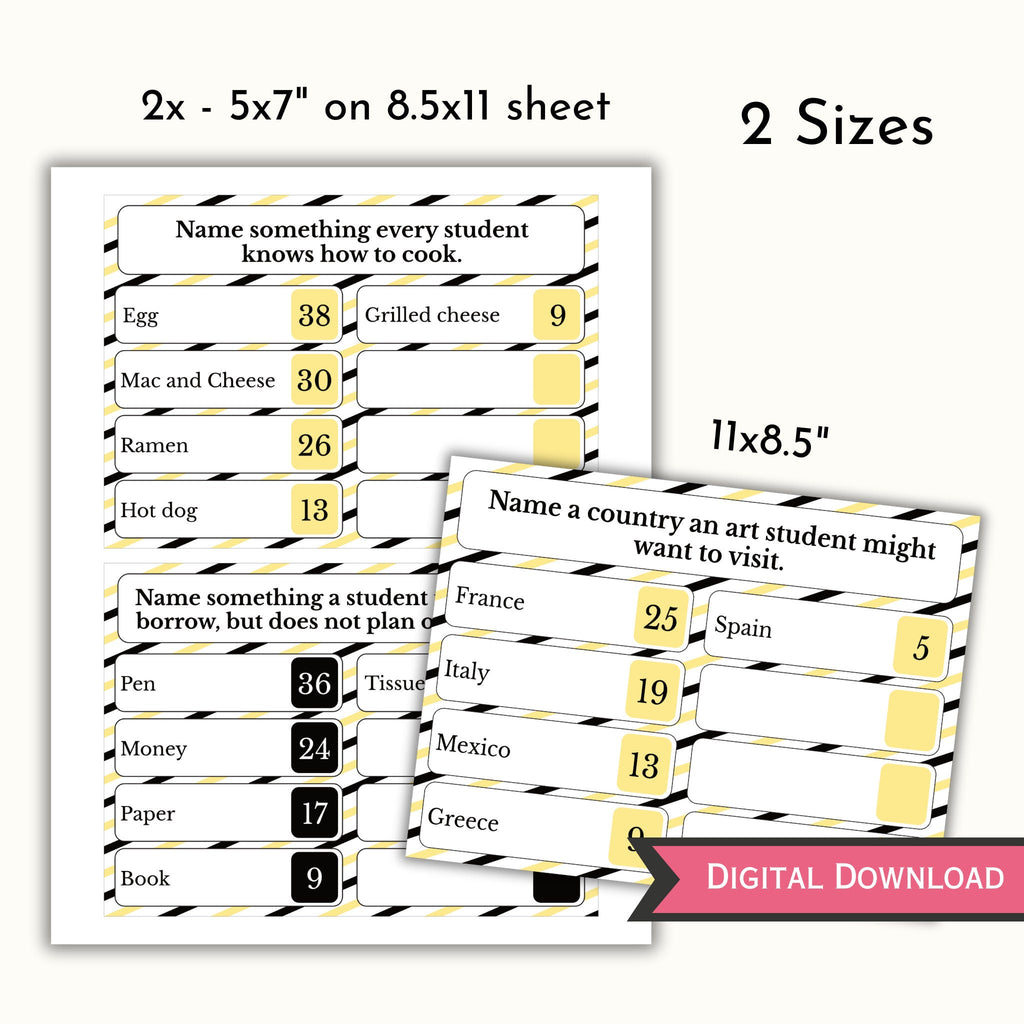 Graduation Friendly Squabble Game