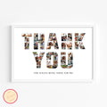 Thank You Photo Collage Template