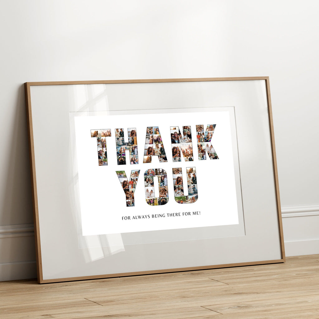 Thank You Photo Collage Template