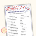 Presidential Couple Match | 4th of July Game