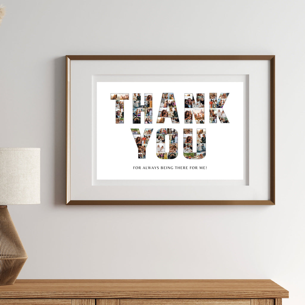 Thank You Photo Collage Template