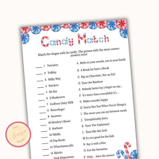 Candy Match Game