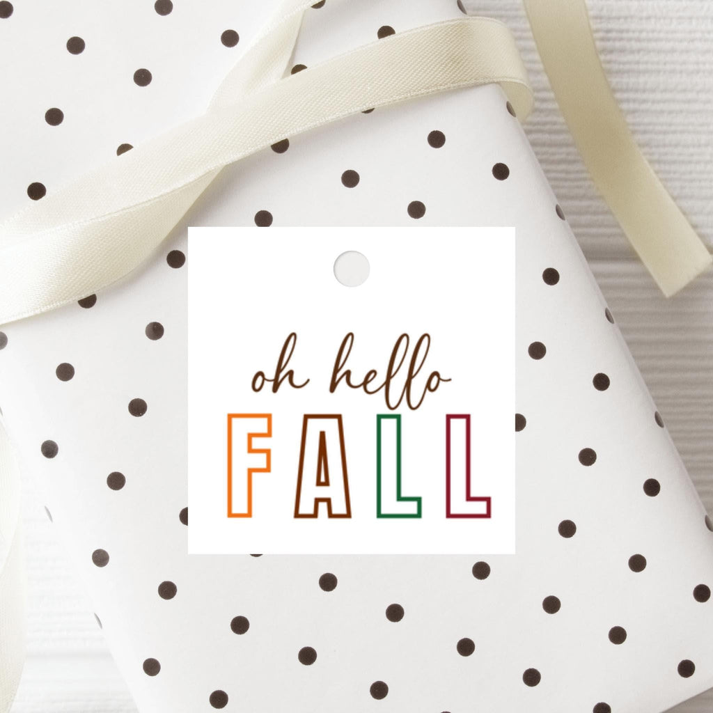 Oh Hello Fall Tag