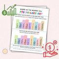 PTO Fundraising Achievement Goal Tracker Summary Form