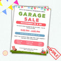 Neighborhood Garage Sale Flyer Template