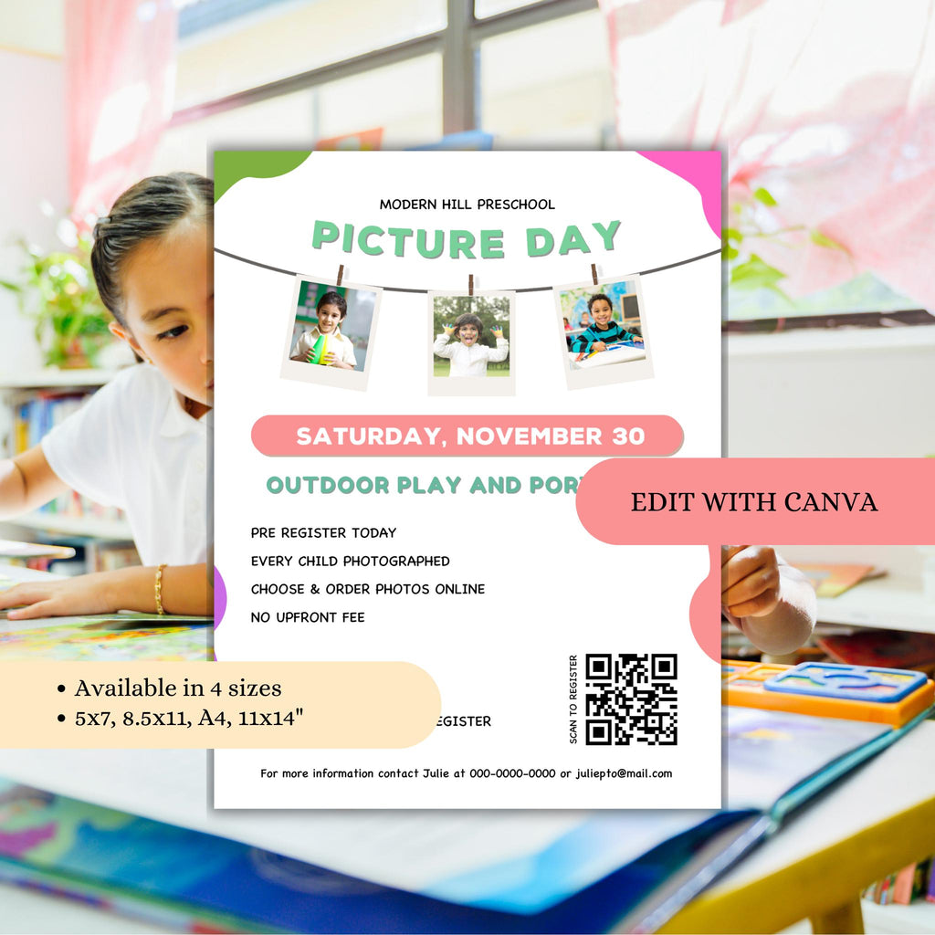 Picture Day Flyer Template