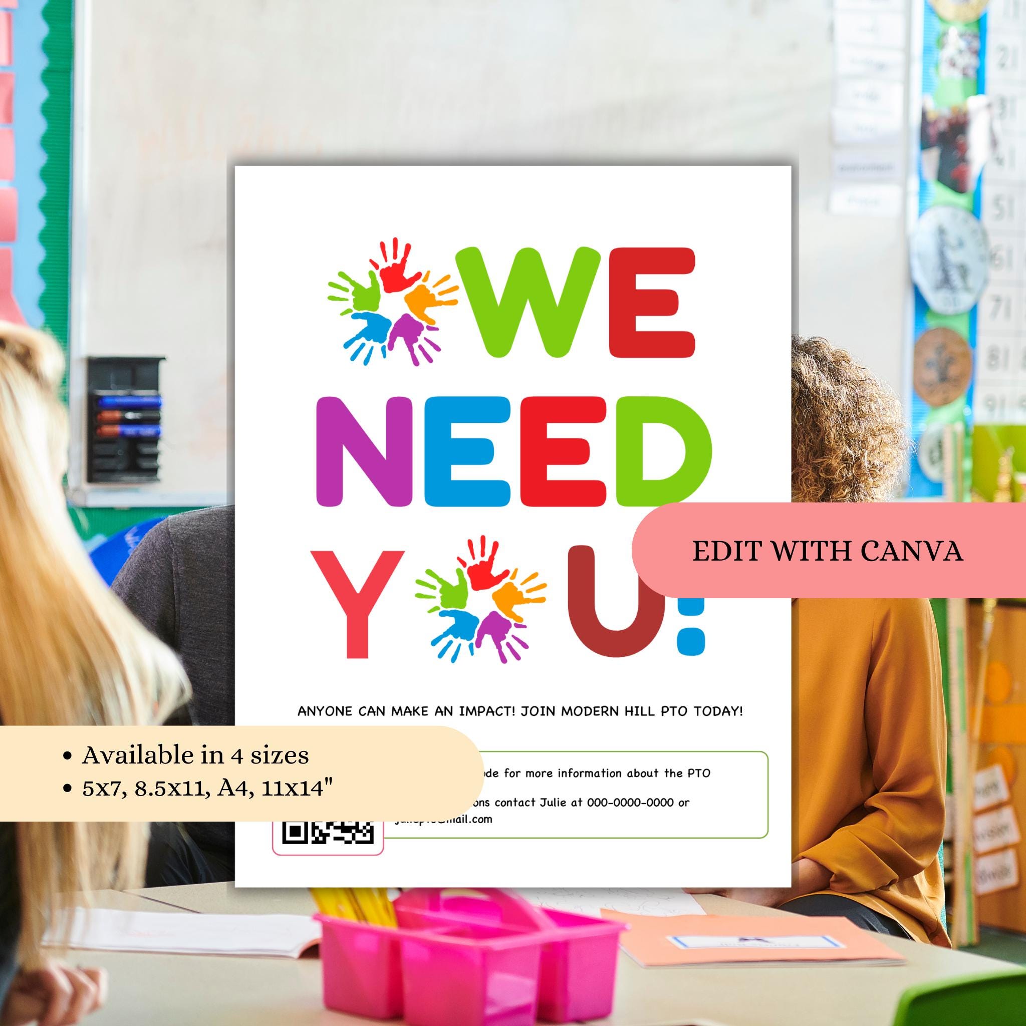 PTO Recruitment Flyer Template