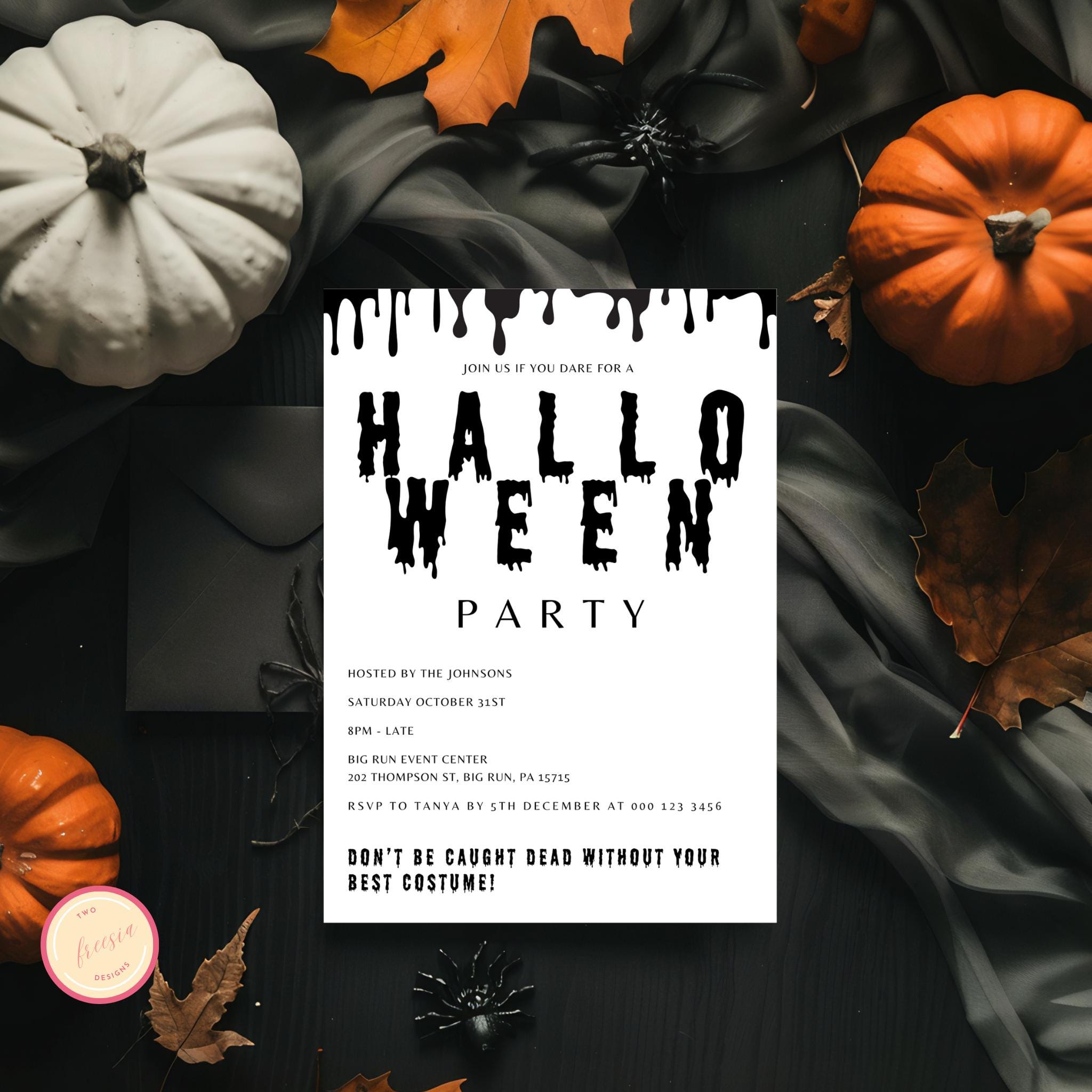 Halloween Party Invitation