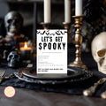 Let's Get Spooky Halloween Invitation