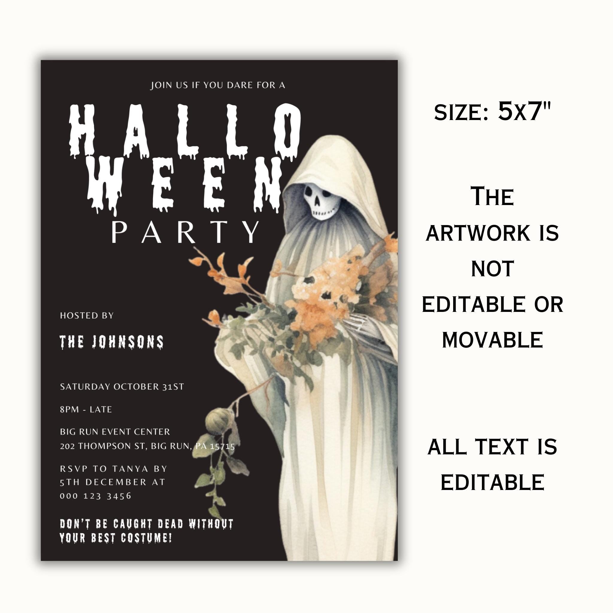 Halloween Invitation