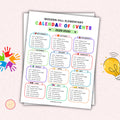 PTA/PTO Calendar of Events Flyer