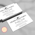 Graduation Party Invitation Insert Card