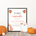 Pumpkin Time Capsule Sign