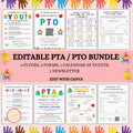 PTO Flyer/Form Template Bundle