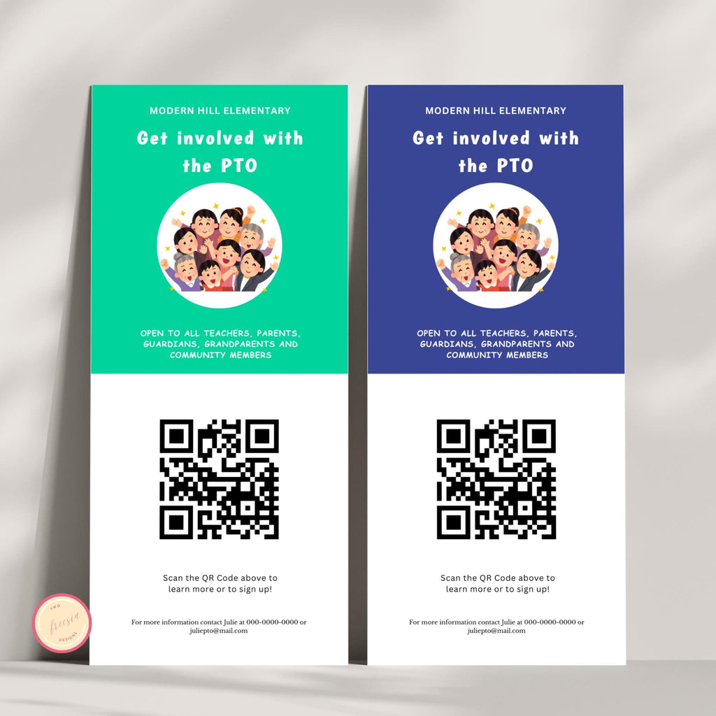 PTO Volunteer Recruitment Flyer Template