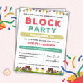 Block Party Flyer Template