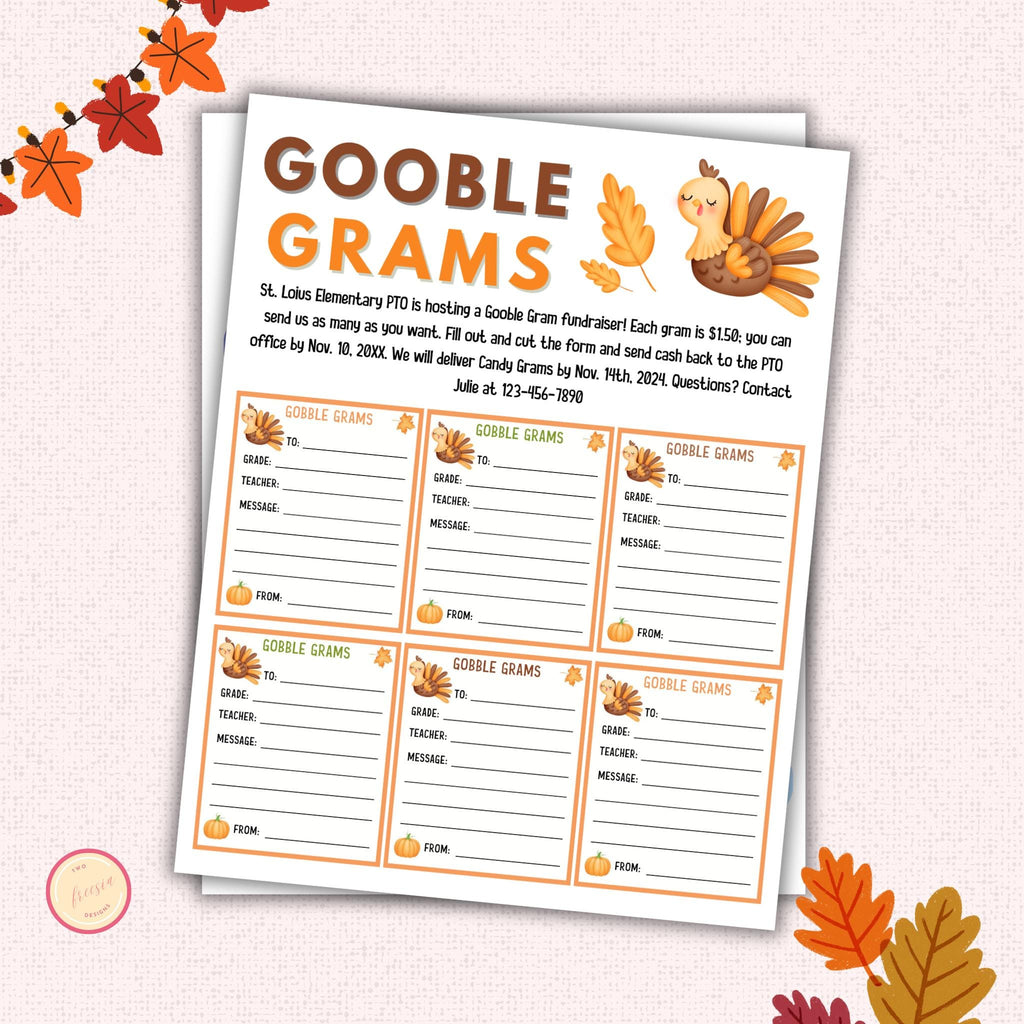 Thanksgiving Google Gram Template