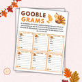 Thanksgiving Google Gram Template
