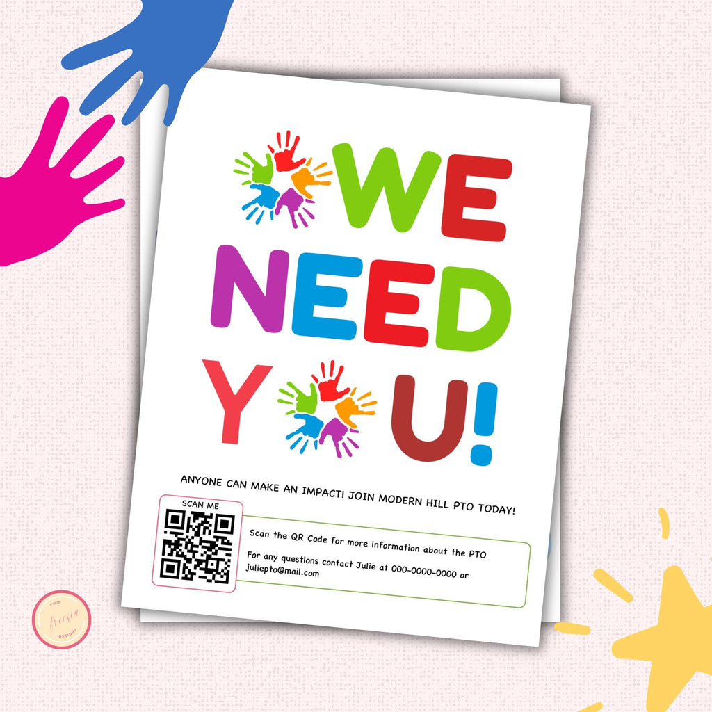 PTO Recruitment Flyer Template