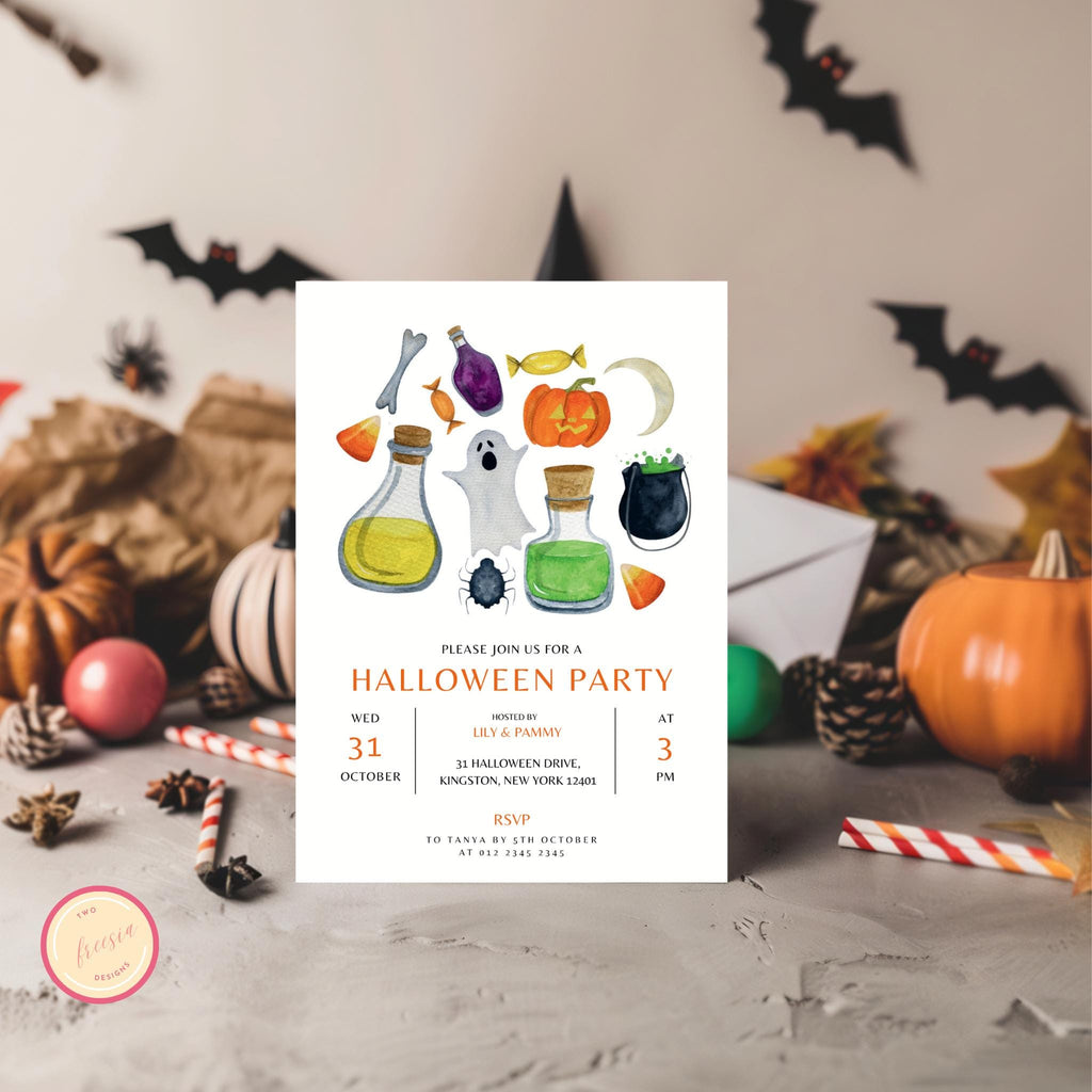 Halloween Party Invitation