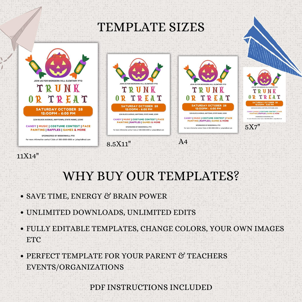 Trunk or Treat Flyer Template