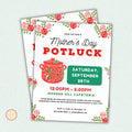 Mother's Day Potluck Flyer Template