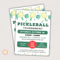 Pickleball Tournament Flyer Template
