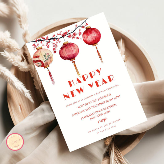 Chinese New Year Invitation