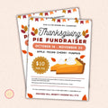 Thanksgiving Pie Fundraiser Flyer Template