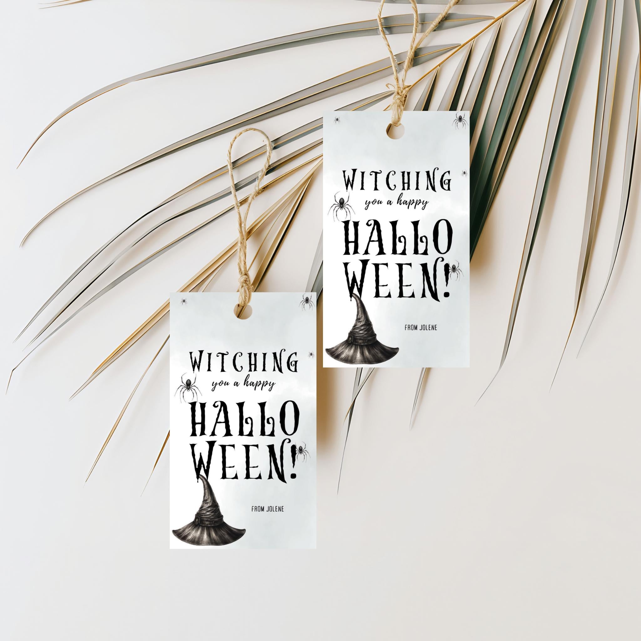 Witching You A Happy Halloween Tag