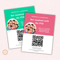 PTO Recruitment Flyer Template w/QR Code