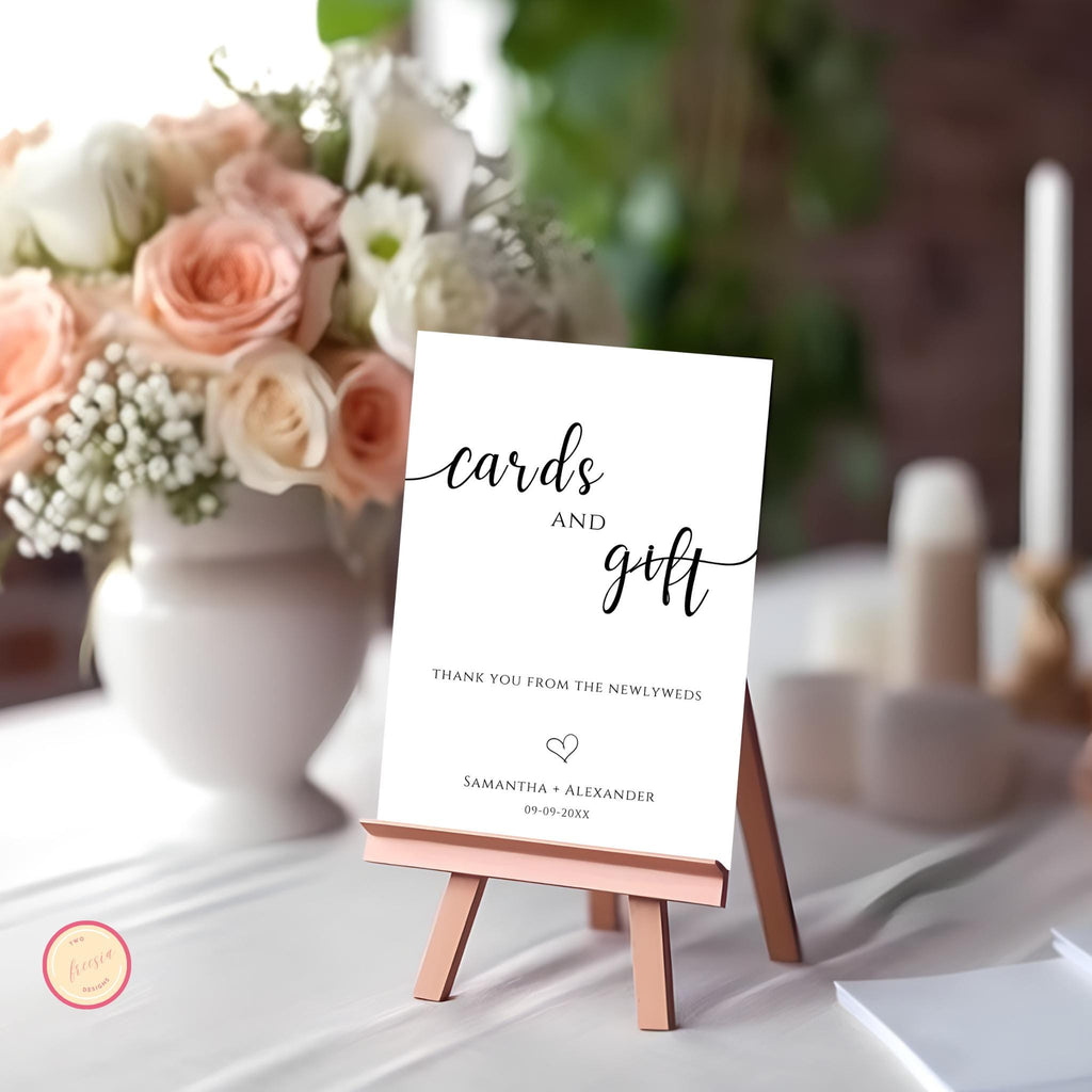 Cards and Gifts Sign