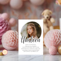 13th Birthday Photo Invitation