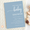 New Year, New Baby Shower Invitation Template