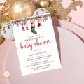 Merry Little Baby Shower Invitation