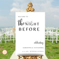 The Night Before Sign