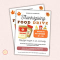 Thanksgiving Food Drive Flyer Template