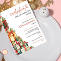 Christmas Tree Holiday Invitation
