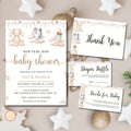 New Year, New Baby Shower Invitation Template Bundle
