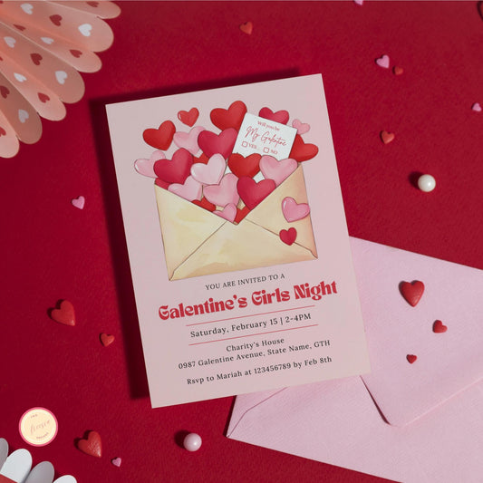 Be My Galentine Invitation