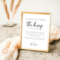 A Message from the Bump Sign