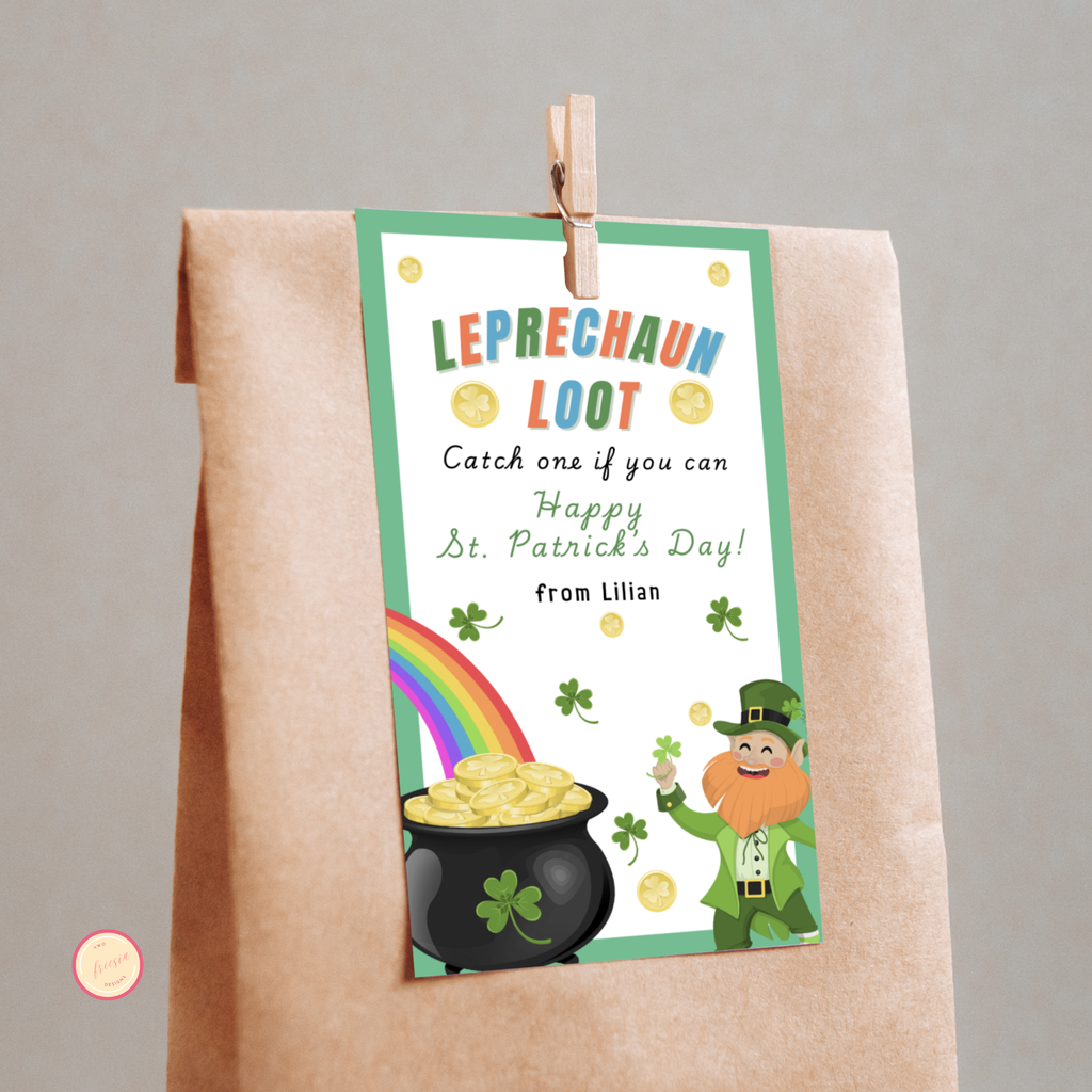 Leprechaun Loot Tags