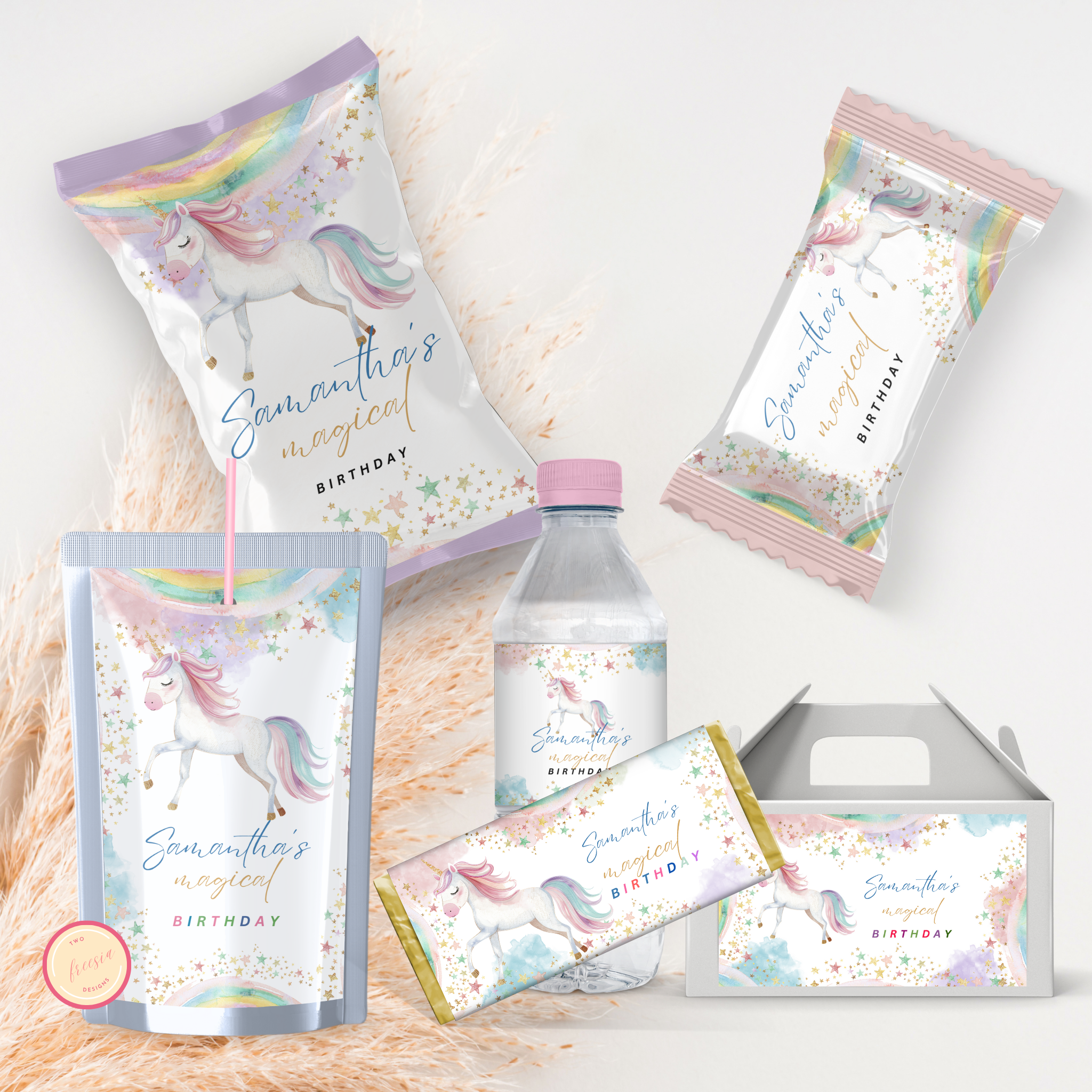 Unicorn Party Favor Bundle