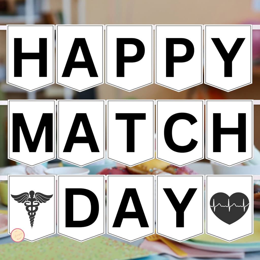 Residency Match Day Party Banner