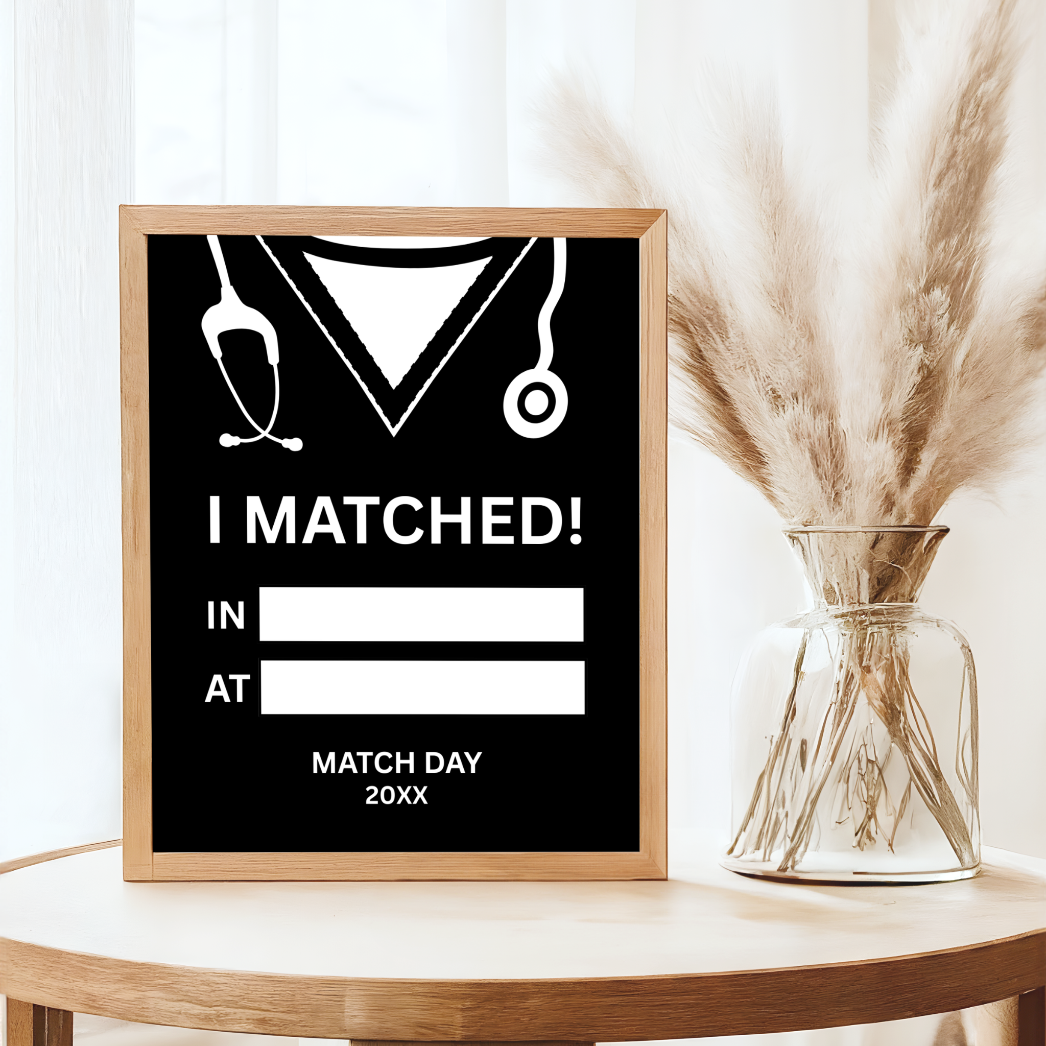 Match Day Residency Party Sign