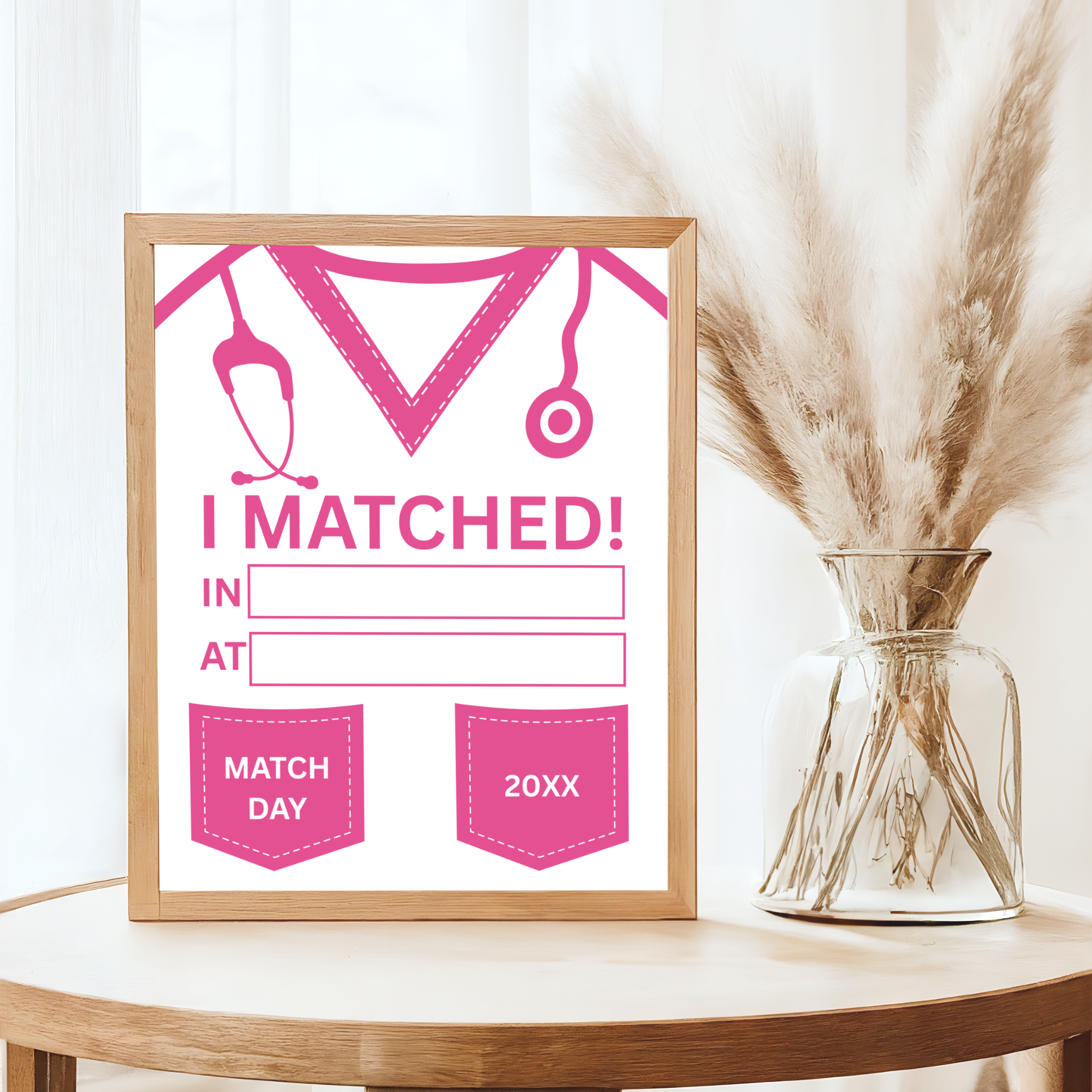 Match Day Residency Party Sign