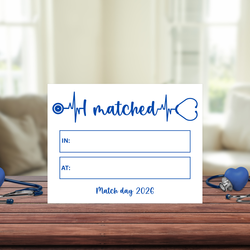Match Day Residency Sign